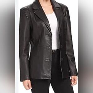 CLEAN!! Wilson's Leather Pelle Studio Jacket. Size S